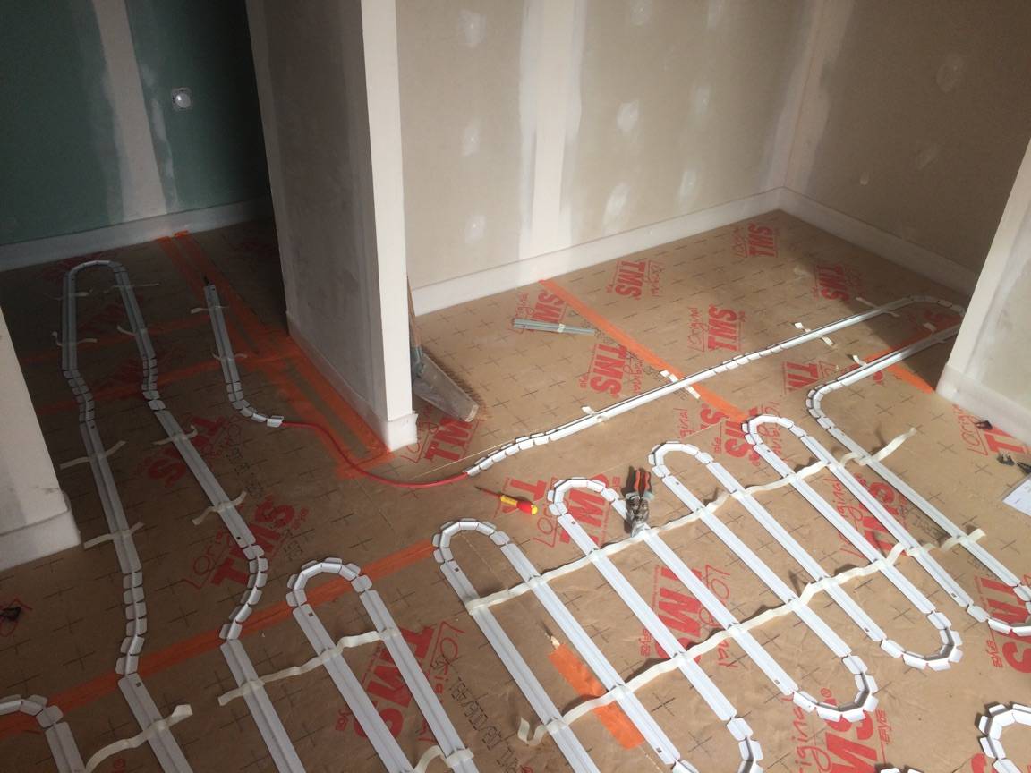 plancher chauffant Bassin d'Arcachon