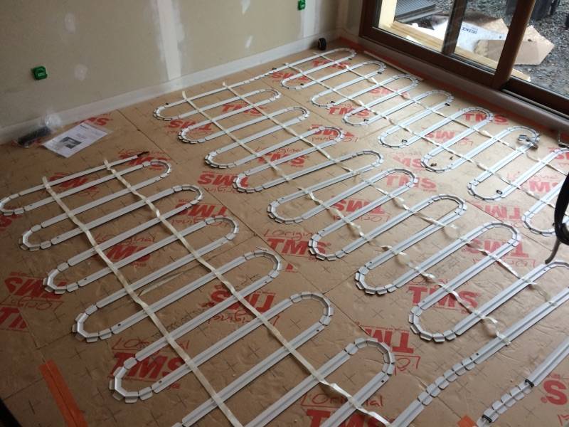 plancher chauffant Bassin d'Arcachon