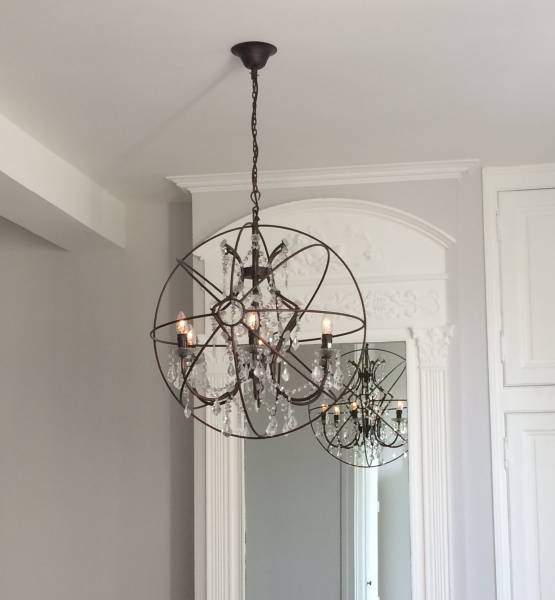 Pose luminaire de luxe