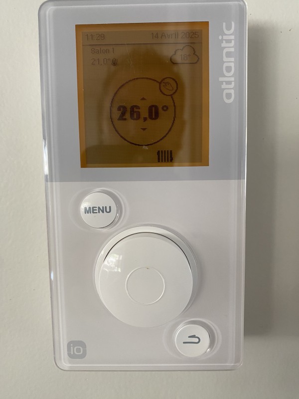 pose d’un climatisation gainable au Teich 